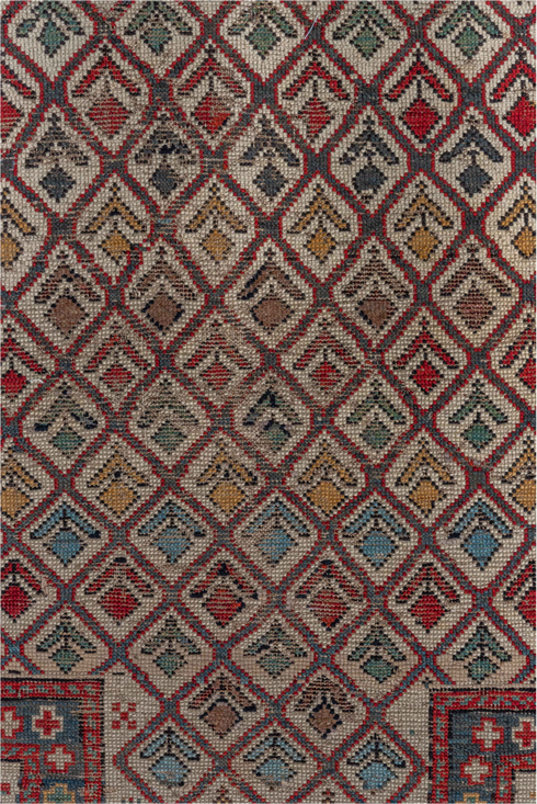 Vintage Shirvan Area Rug (3' x 4')